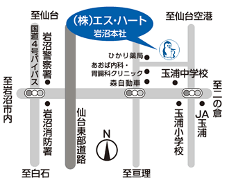 本社地図